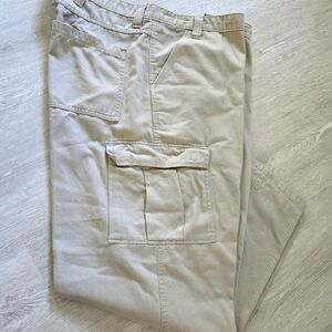 Men's Wrangler Tan Cargo Pants